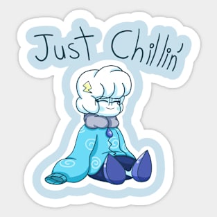 Weather Girl Sticker